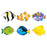 (3 Pk) Fish Friends Variety Pk Classic Accents