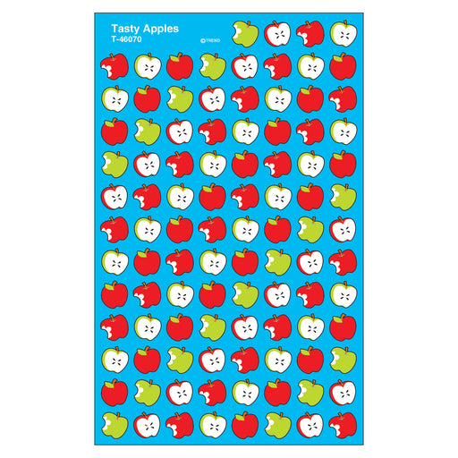(6 Pk) Supershapes Stickers Tasty Apples