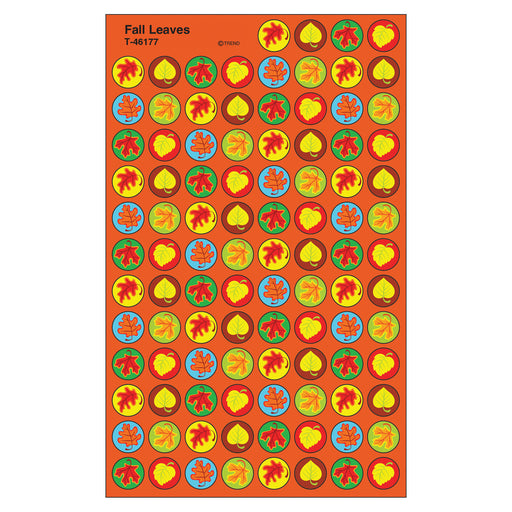 (6 Pk) Fall Leaves Superspot Shapes Stickers
