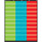 3 Column Pocket Chart 34 X 44