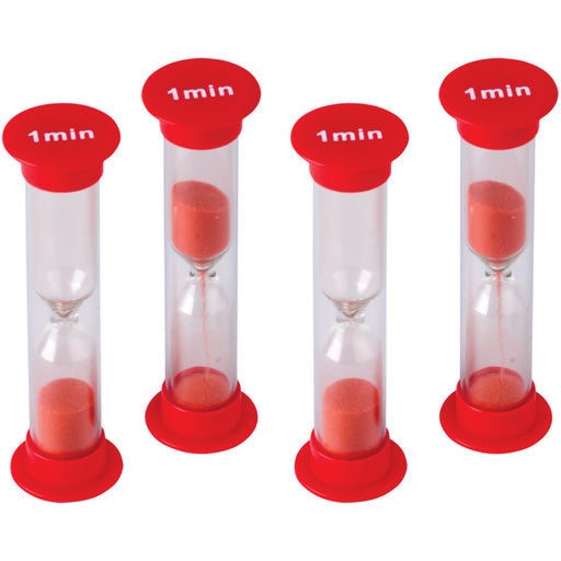 (6 Ea) Small Sand Timer 1 Minute