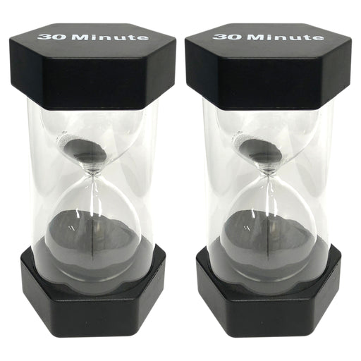 30 Minute Sand Timer - Large, Pack of 2
