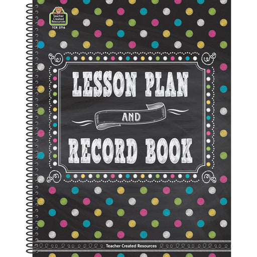 (2 Ea) Chalkboard Brights Lesson Plan And Record Book