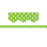 (6 Pk) Lime Mini Polka Dots Border Trim