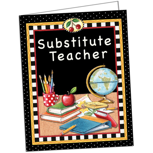 (10 Ea) Substitute Teacher Pocket Folder