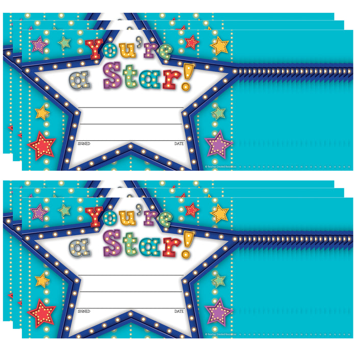 (6 Pk) Marquee Youre A Star Awards