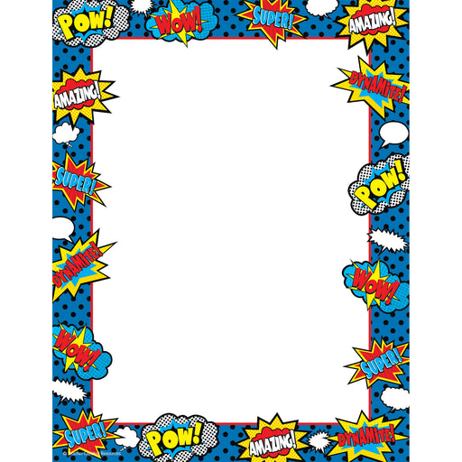 (6 Pk) Superhero Computer Paper