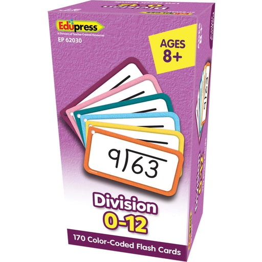 Division Flash Cards All Facts 0-12