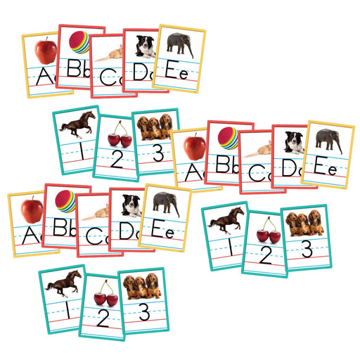 (3 Pk) Alphabet And Numbers Accents