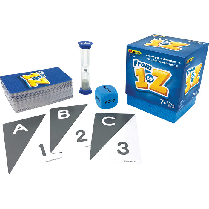 From 1 To Z Card Game