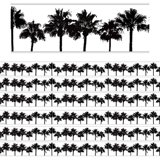 Coco Palms Straight Border Trim, 35 Feet Per Pack, 6 Packs
