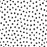 Peel and Stick Decorative Paper Roll, 17-1/2" x 10 ft, Black Painted Dots