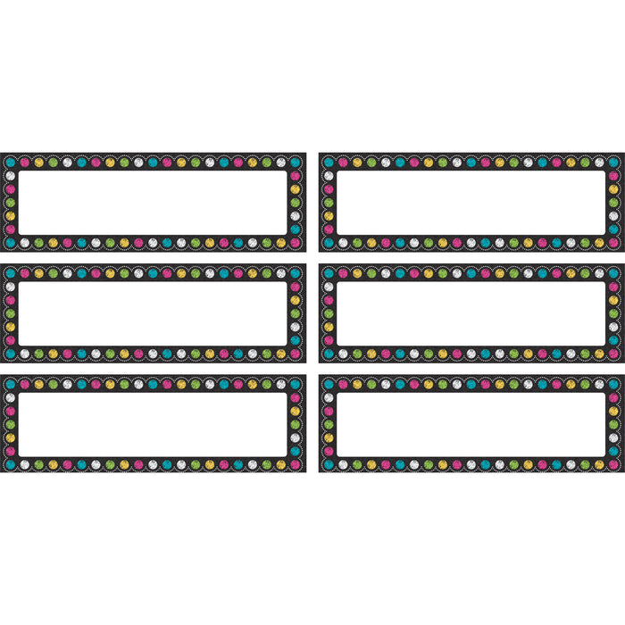 (3 Pk) Chalkboard Brights Labels Magnetic Accents