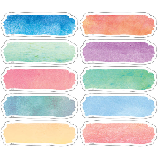 (3 Pk) Watercolor Labels Magnetic Accents