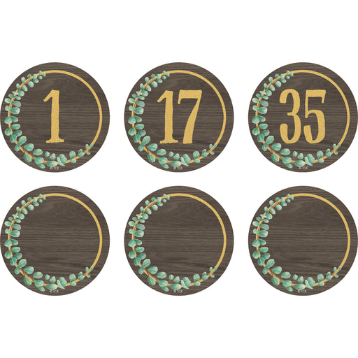 (3 Pk) Eucalyptus Numbers Magnetic Accents