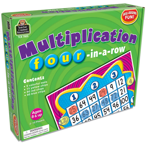 Multiplication Four-in-a-row Game