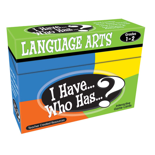 I Have Who Has Language Arts Games Gr 1-2