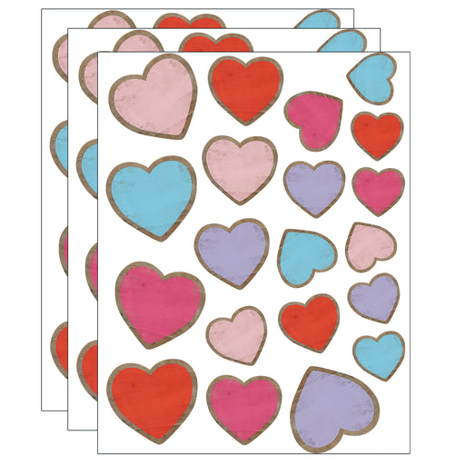 (3 Pk) Hearts Accents Assorted Sizes Home Sweet Classroom