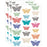 (3 Pk) Butterflies Accents Assorted Sizes Home Sweet Classroom