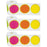 (3 Pk) Confetti Colorfl Circls Rolled Trim