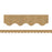 (3 Pk) Burlap Scalloped Rolled Border Trim