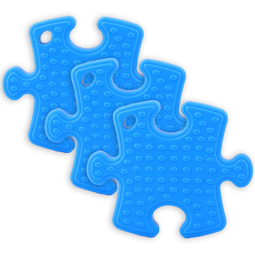 (3 Ea) Puzzle Piece Teether