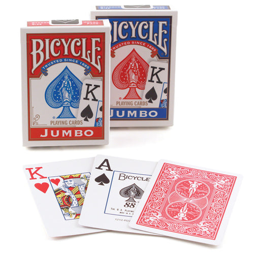 (6 Ea) Bicycle Jumbo Index Playing Cards