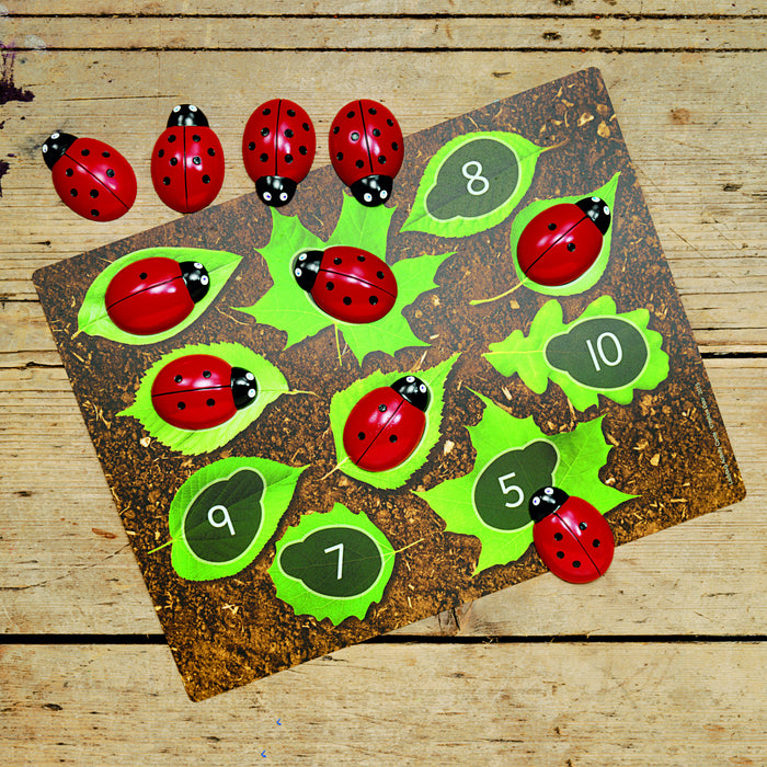 Ladybugs Early Number Cards