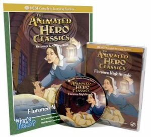 The Animated Story Of Florence Nightingale Video On Interactive DVD