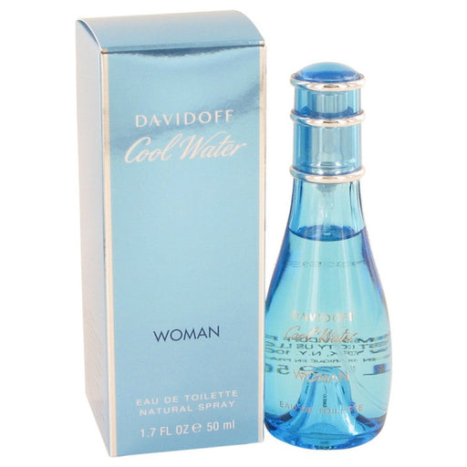 Cool Water By Davidoff Eau De Toilette Spray 1.7 Oz