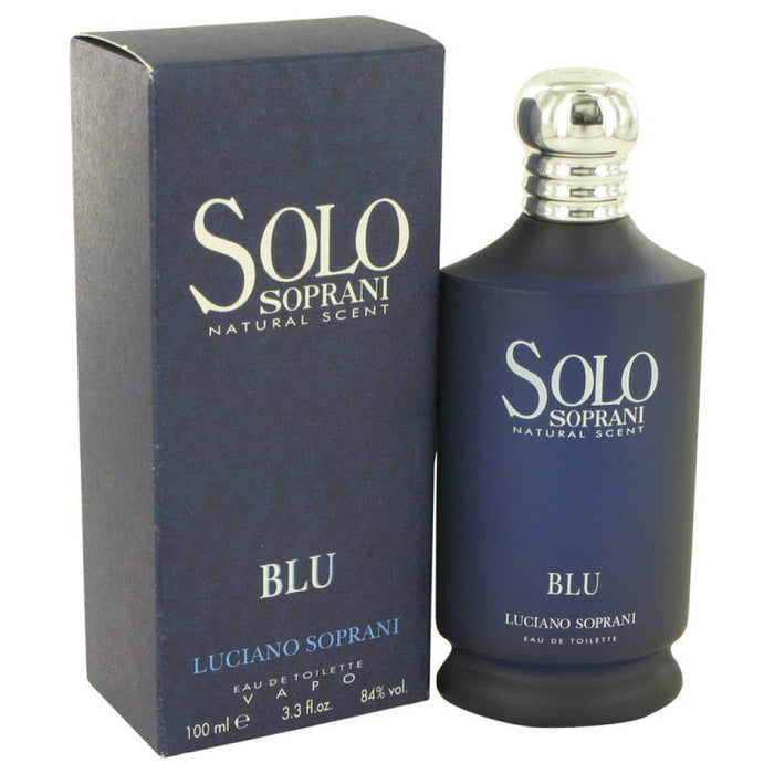 Solo Soprani Blu By Luciano Soprani Eau De Toilette Spray 3.3 Oz