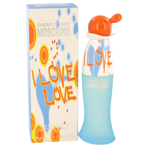I Love Love By Moschino Eau De Toilette Spray 1.7 Oz