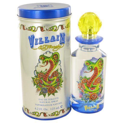 Ed Hardy Villain By Christian Audigier Eau De Toilette Spray 4.2 Oz