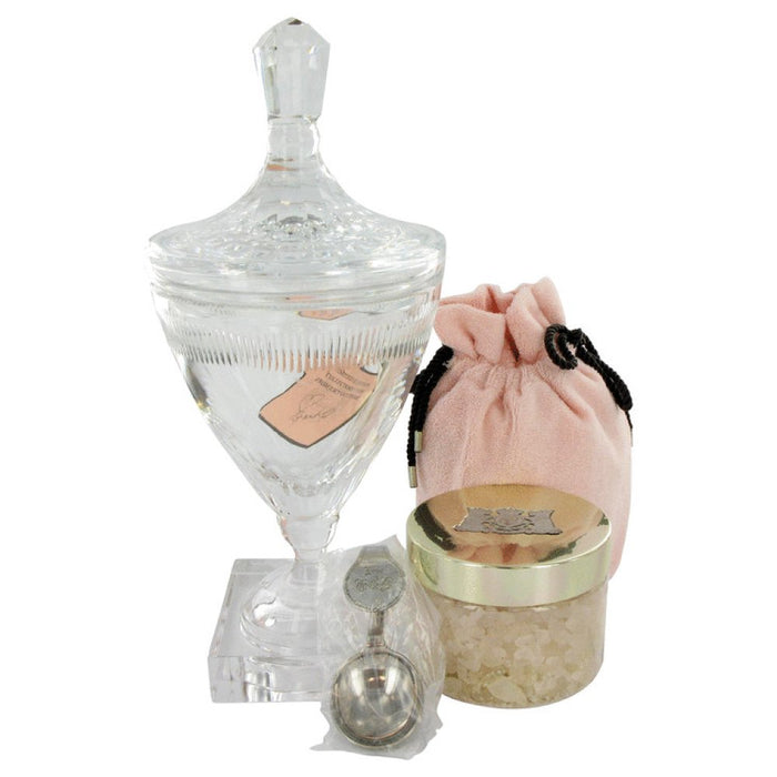 Juicy Couture By Juicy Couture Huge Crystal Goblet With Pacific Sea Salt Soak In Luxury Juicy Gift Box 10.5 Oz