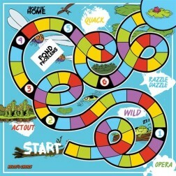Kelso's Choice 'Hoppin Home' Board Game