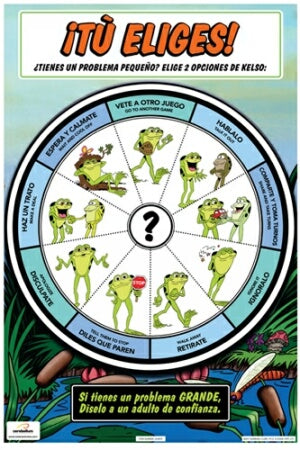 Kelso's Choice Wheel Full-Color Spanish Posters (10 Pack)