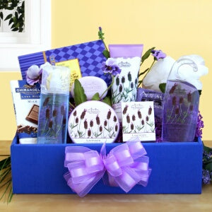 Lovely Lavender Relaxation Spa Gift Basket