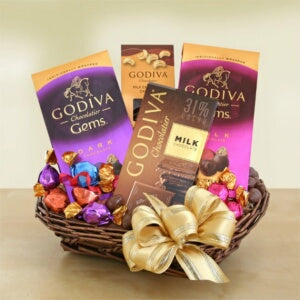 Godiva Dazzler Gift Basket