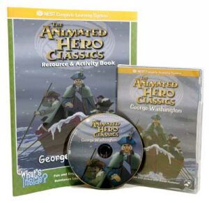 The Animated Story Of George Washington Video On Interactive DVD