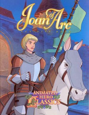 Joan Of Arc Activity And Coloring Book - Instant Download Instant Download