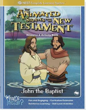 John The Baptist Activity And Coloring Book - Instant Download