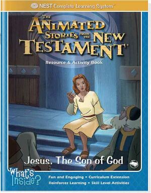 Jesus, The Son Of God Activity And Coloring Book - Instant Download