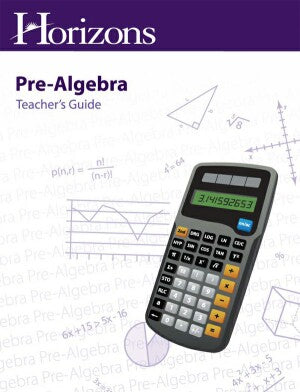 Horizons Pre-Algebra Teacher‚Äôs Guide