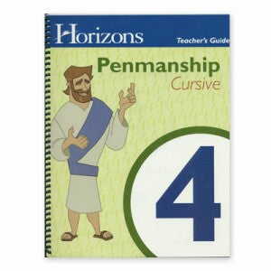 Horizon Penmanship 4 Penmanship Teacher Handbook