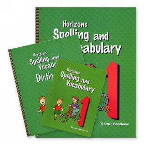 Horizon Spelling and Vocabulary Grade 1 Complete Set