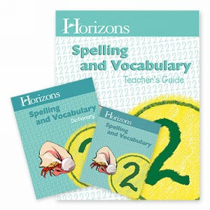 Horizon Spelling and Vocabulary 2 Complete Set