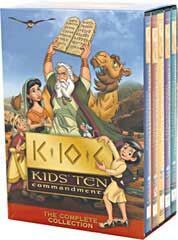 Kids Ten Commandments 5-DVD Set