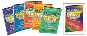 Algebra Tutor Series 5 DVD Set - Includes Volumes 1 - 5