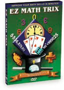 EZ Math Trix 5 DVD Set - Addition & Subtraction, Multiplication, Division, Card Tricks, Math & Number Fun