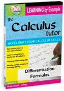 Calculus Tutor: Differentiation Formulas